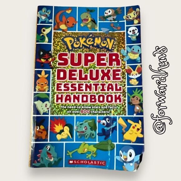 Pokémon Super Deluxe Essential Handbook | Worn with Damage - Picture 1 of 13